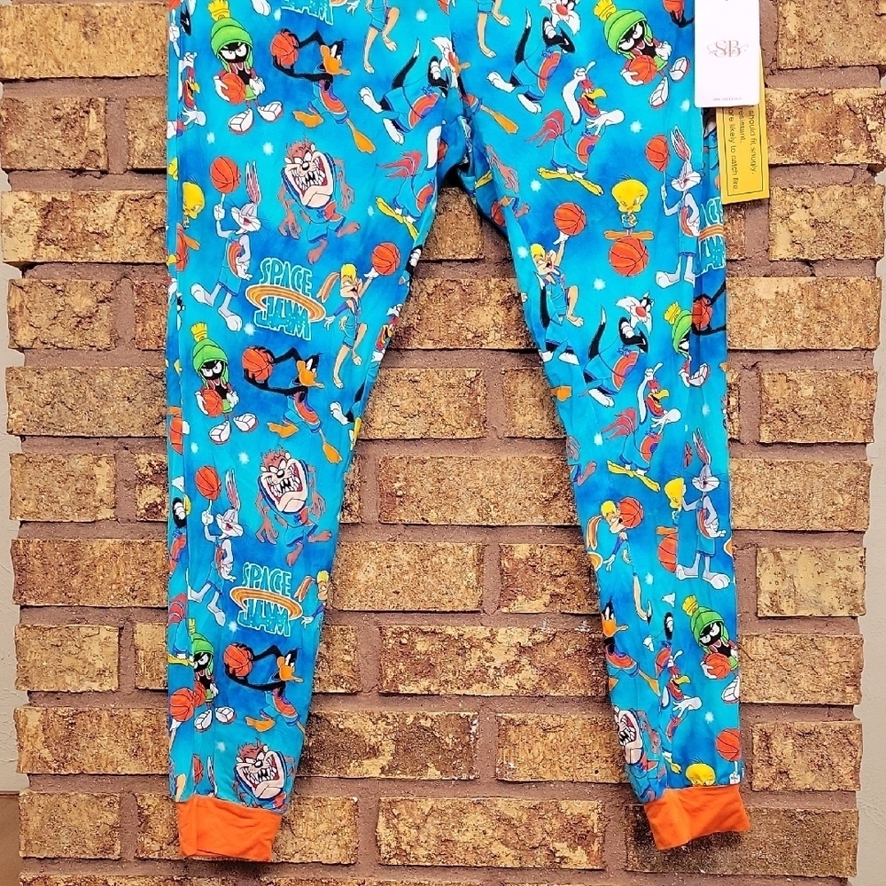 Bamboo Snug Bugs Co Space Jam Bamboo Pajama Pants Size Small - Picture 7 of 10